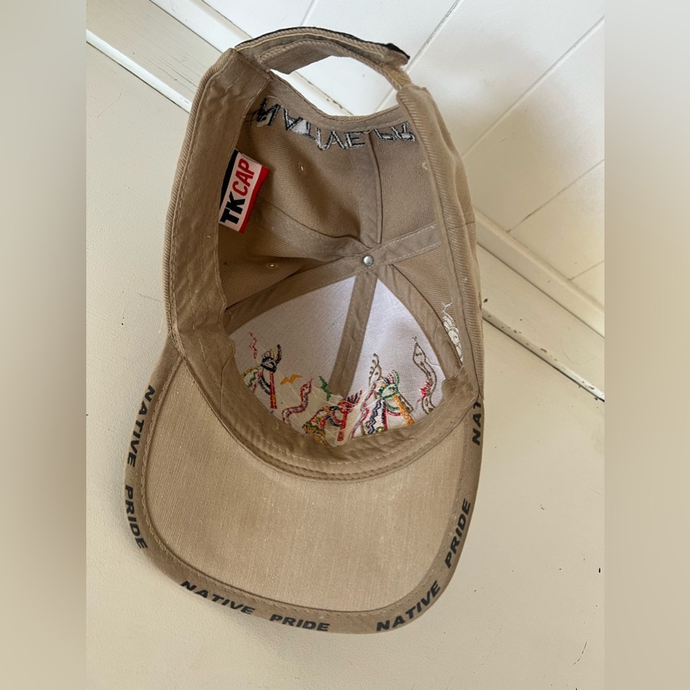 Native Pride Hat Strap Back Dance Embroidered - image 5